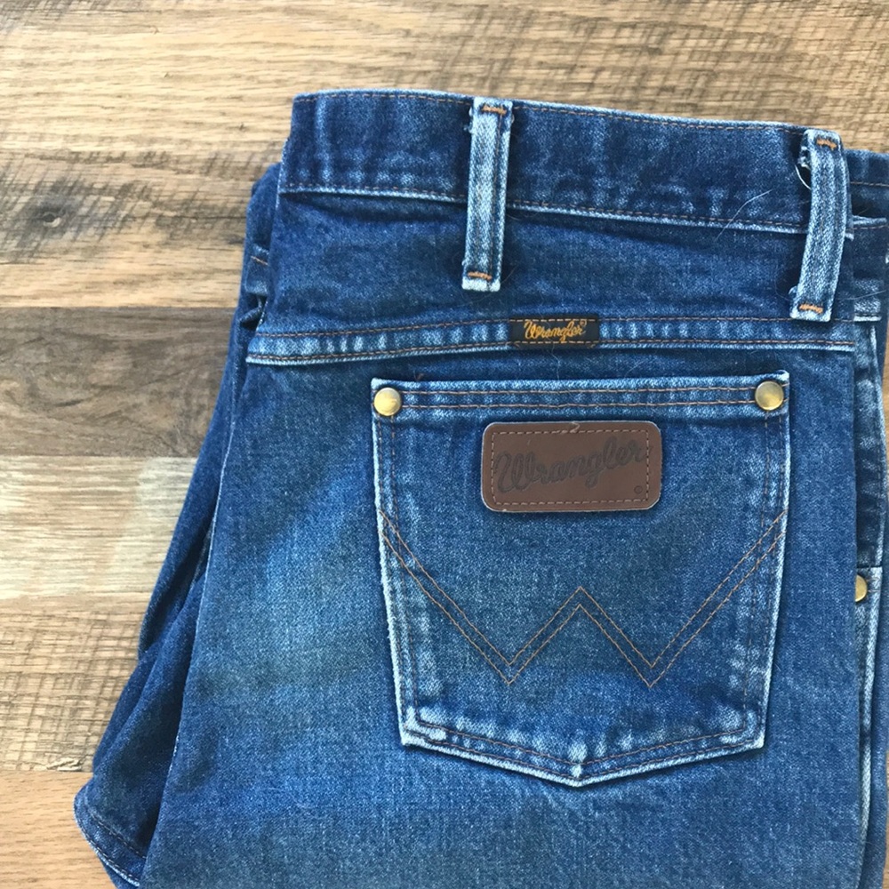 Men’s Wrangler 100% Cotton Blue Jeans